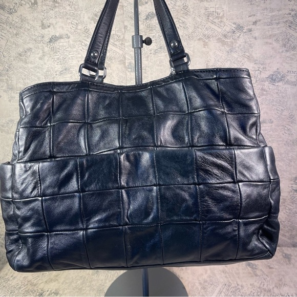 DKNY Leather  Patchwork  tote bag - Picture 3 of 13